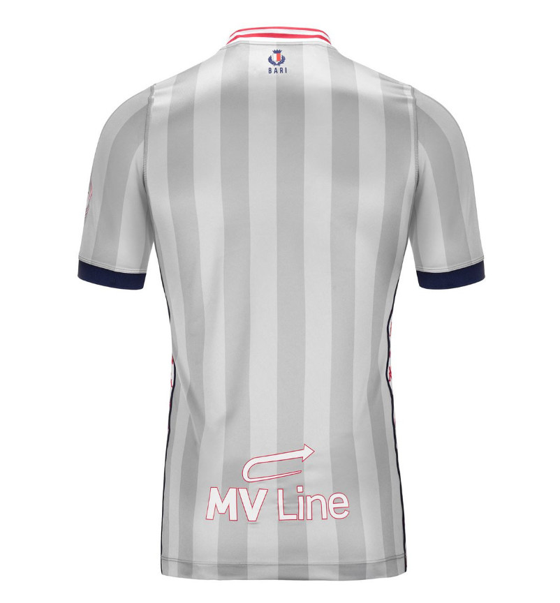 Licensed Premium Quality LC23 X SSC Bari 2425 Silver Shirt