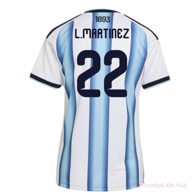[LK] 2026/27 Argentina Home Shirt (Womens) (L.Martinez 22)