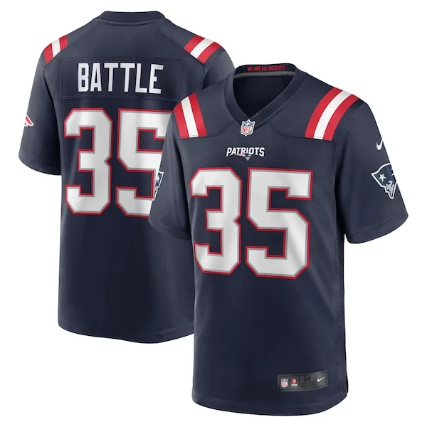 New England Patriots Game NFL Jersey - Navy | Performance Football ...