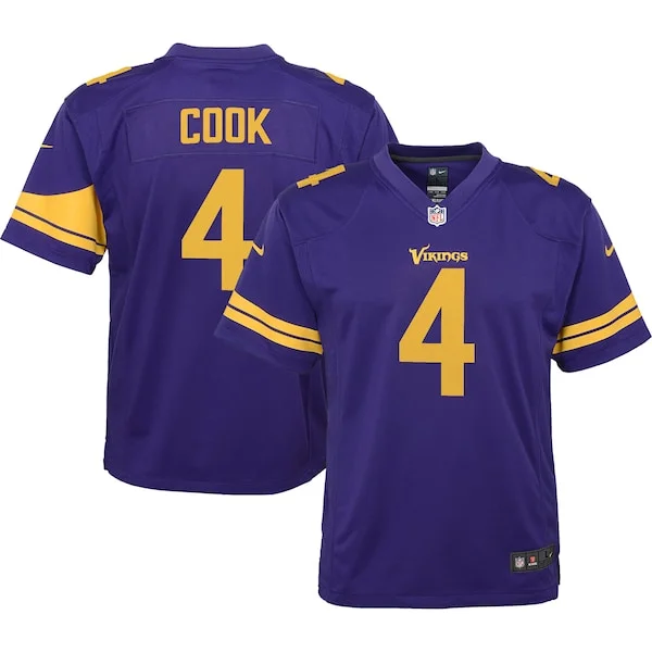 None Game NFL Jersey - Purple | Pro-Level Football Apparel | NFL Footb