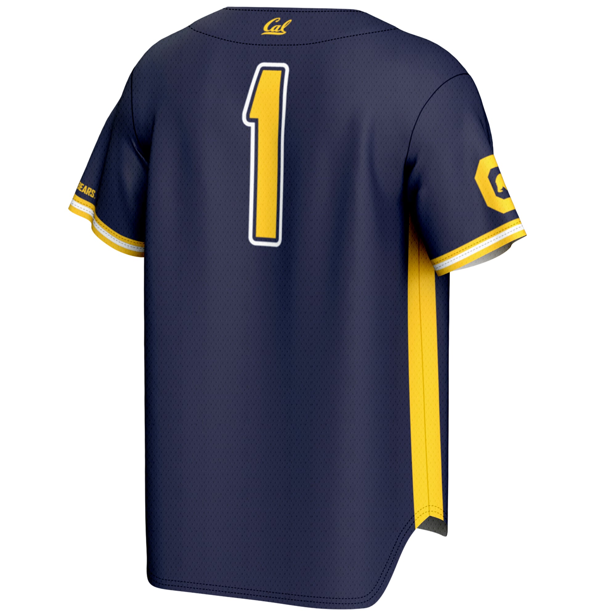 #1 Cal Bears GameDay Greats Youth Lightweight Baseball Jersey - Navy
