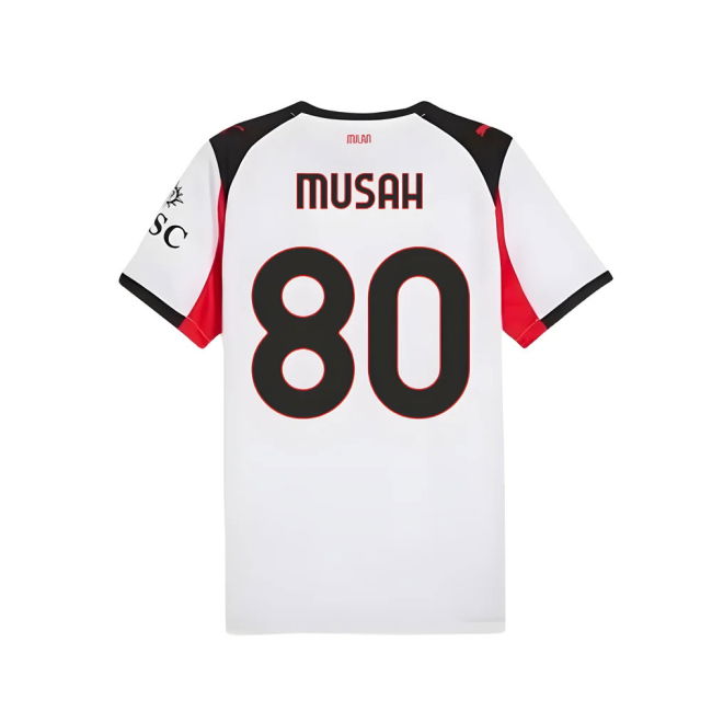 2025-2026 AC Milan Away Shirt (Musah 80)