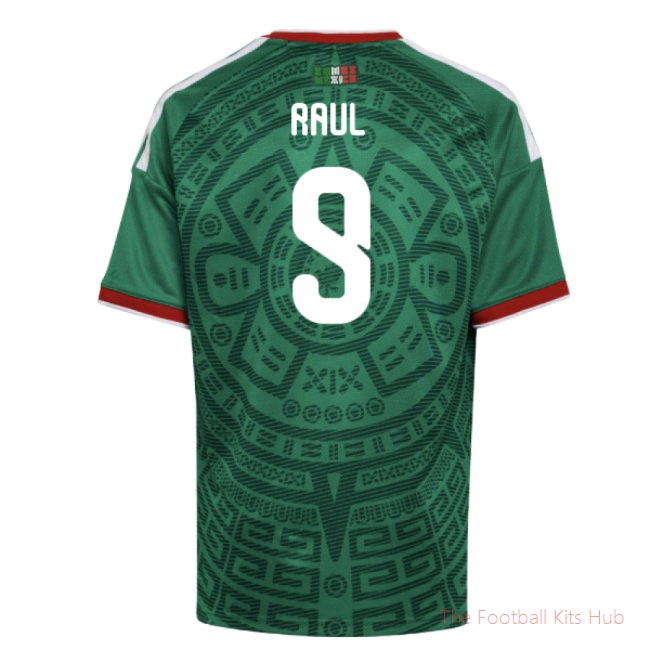 2026-2027 Mexico Home Shirt (Kids) (Raul 9)