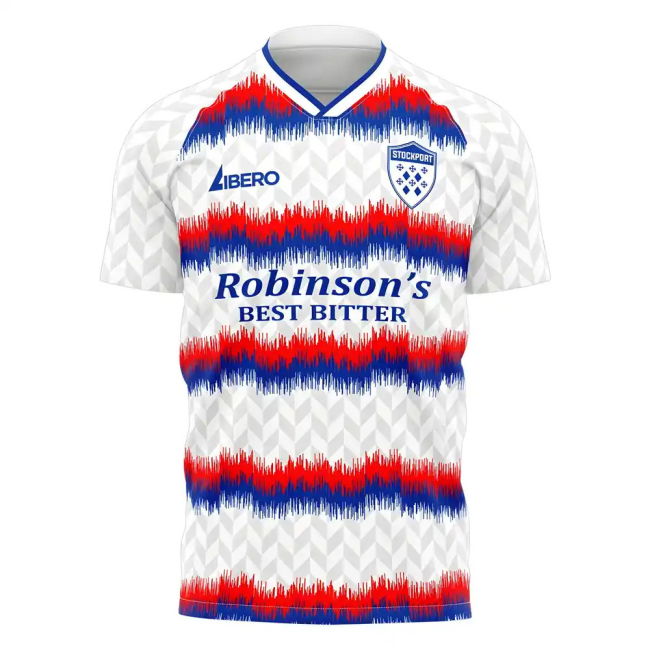 Premium 2025-2026 Football Team Away With Vintage Design