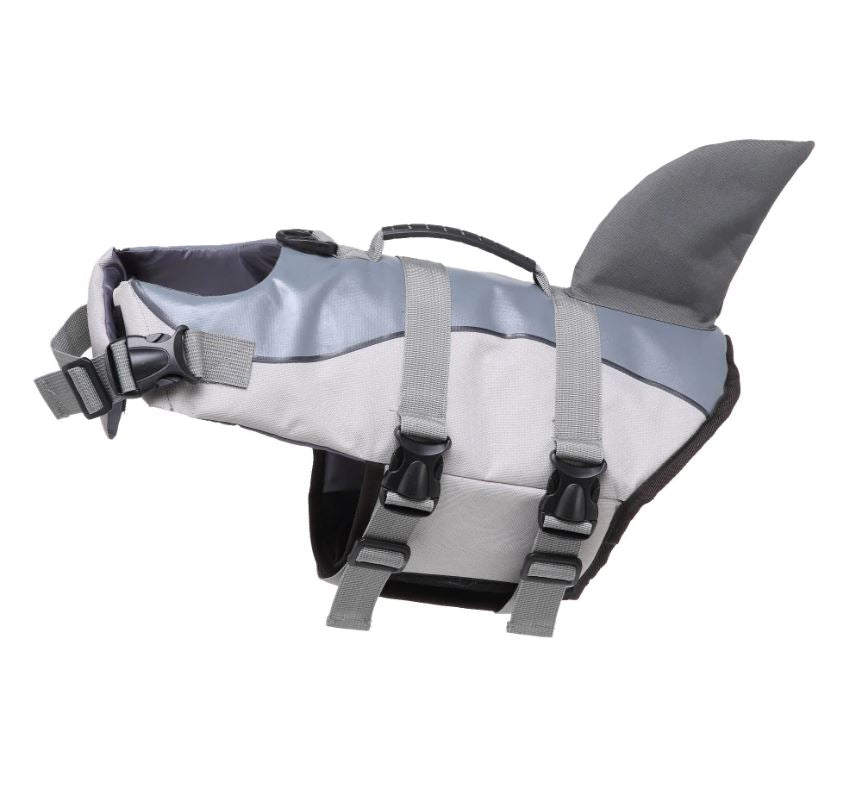 For French Bulldogs : Shark Life Vest (ws57) Outdoor Use | Comfort Fit