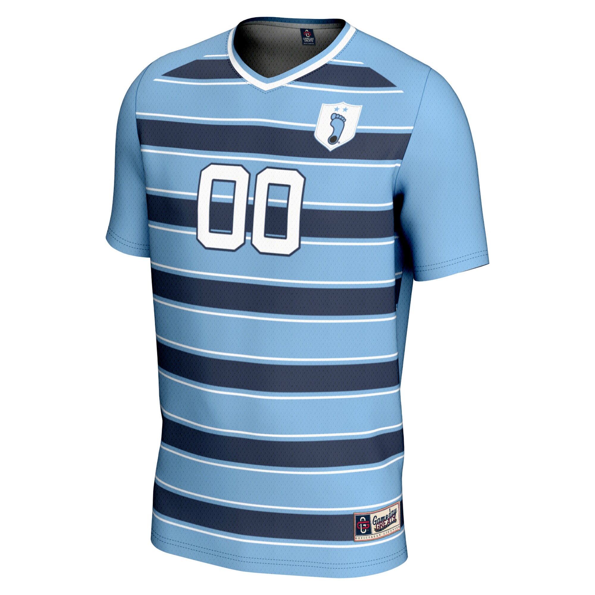 [DDG] North Carolina Tar Heels GameDay Greats Unisex NIL Pick-A-Player Lightweight Soccer Jersey - Carolina Blue