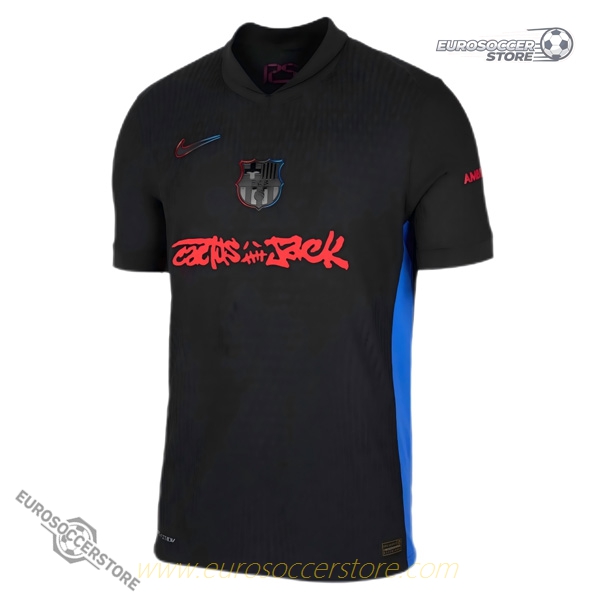 Travis Scott x Barcelona 24-25 Away Jersey (Player Version)