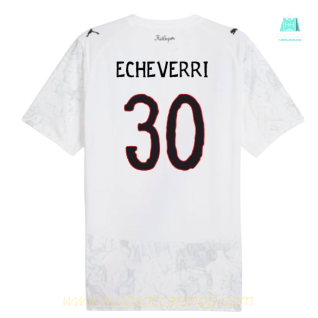 2025-2026 KIDSUPER x Manchester City CWC Shirt (White) (Echeverri 30)