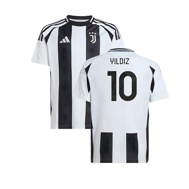 Authentic 2024-2025 Juventus Home With Classic Design - Machine