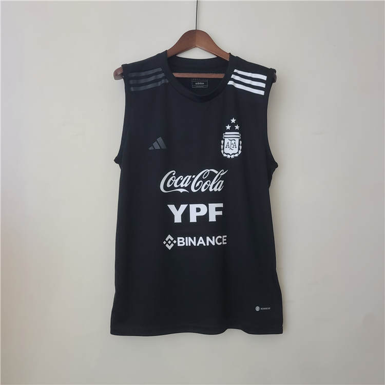Authentic Argentina 2022 Soccer Jersey Football Training Vest