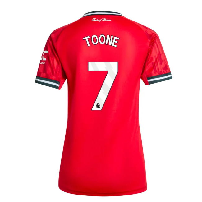 Womens Match Worn Style Man Utd Home Elite Kit 2025-2026 (Toone 7)