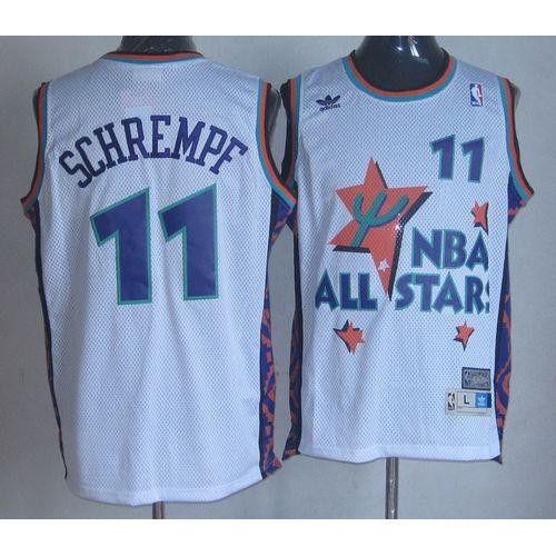 Pistons White City Thunder #11 Jersey - Basketball Jersey