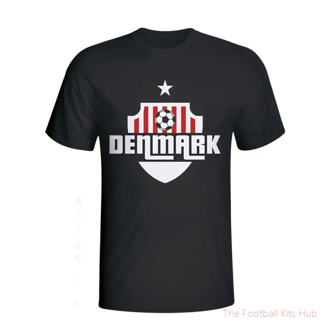 Denmark Country Logo T-shirt (black)