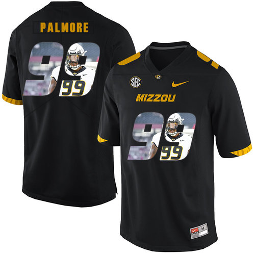 high quality Men's None Walter Palmore #99 Black 2024 Football Jersey