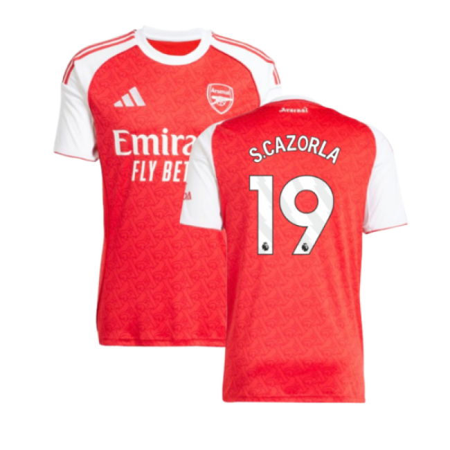 2025-2026 Arsenal Home Shirt (S.Cazorla 19)