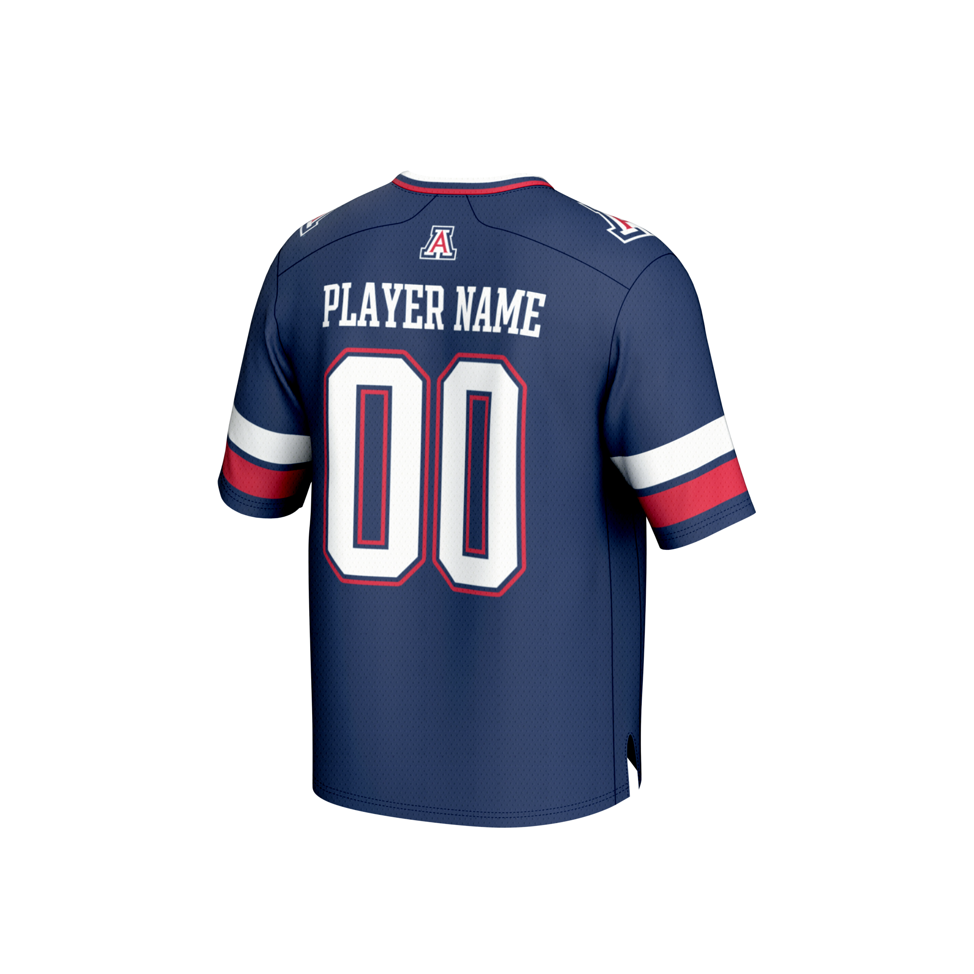 Arizona Wildcats GameDay Greats Unisex NIL Pick-A-Player Lightweight Collegiate Football Fashion Jersey - Navy
