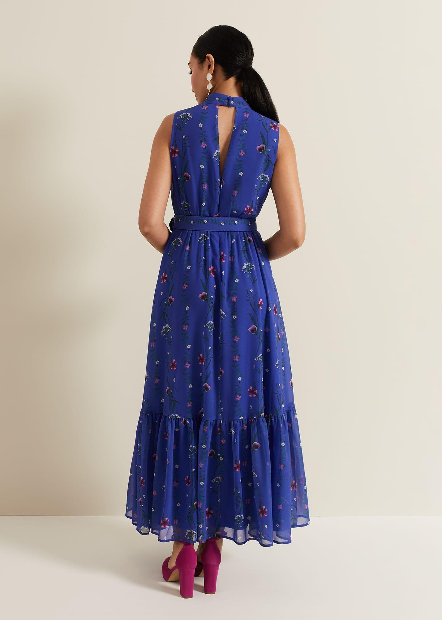 Petite Sofia Print Maxi Dress