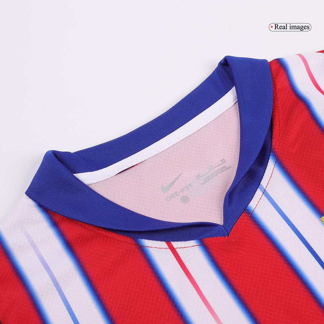 Kid's Atletico Madrid Home Soccer Jersey Kit(Jersey+Shorts) 2024/25Aut