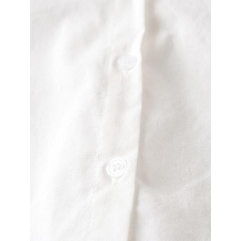 Drop Shoulder Midriff Flossing Crop Shirt JV5510