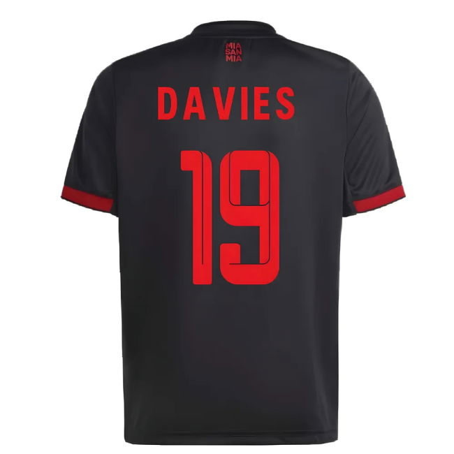 DAVIES 19 Fan Quality Bayern Munich Third Replica Jersey (Kids)