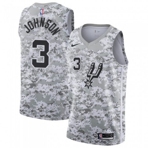 White Nike A. Spurs #3 NBA Jersey Basketball Jersey Basketball Jersey
