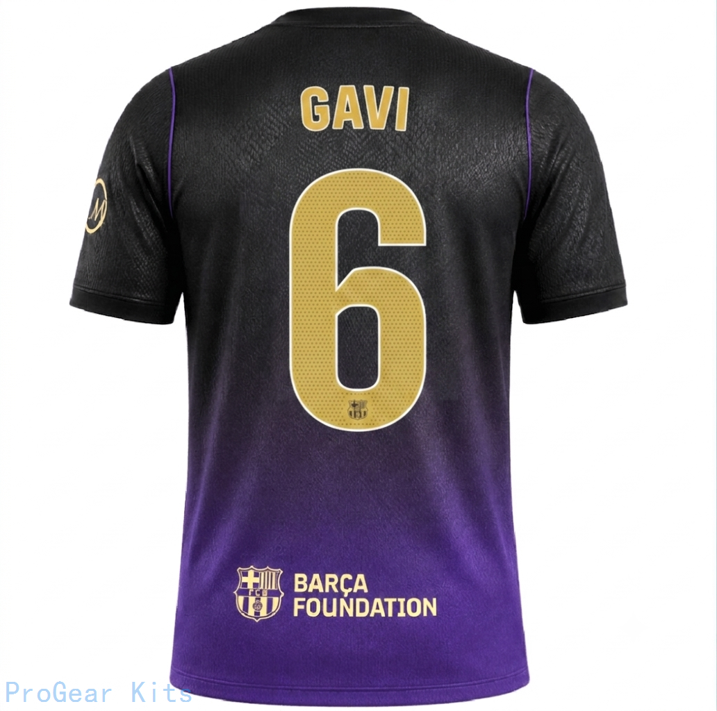 [SJH] FC Barcelona Gavi #6 Away Jersey 2026/27