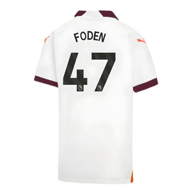 Man City Soccer Jerseys 2023-2024 Away Jersey - Kids #3