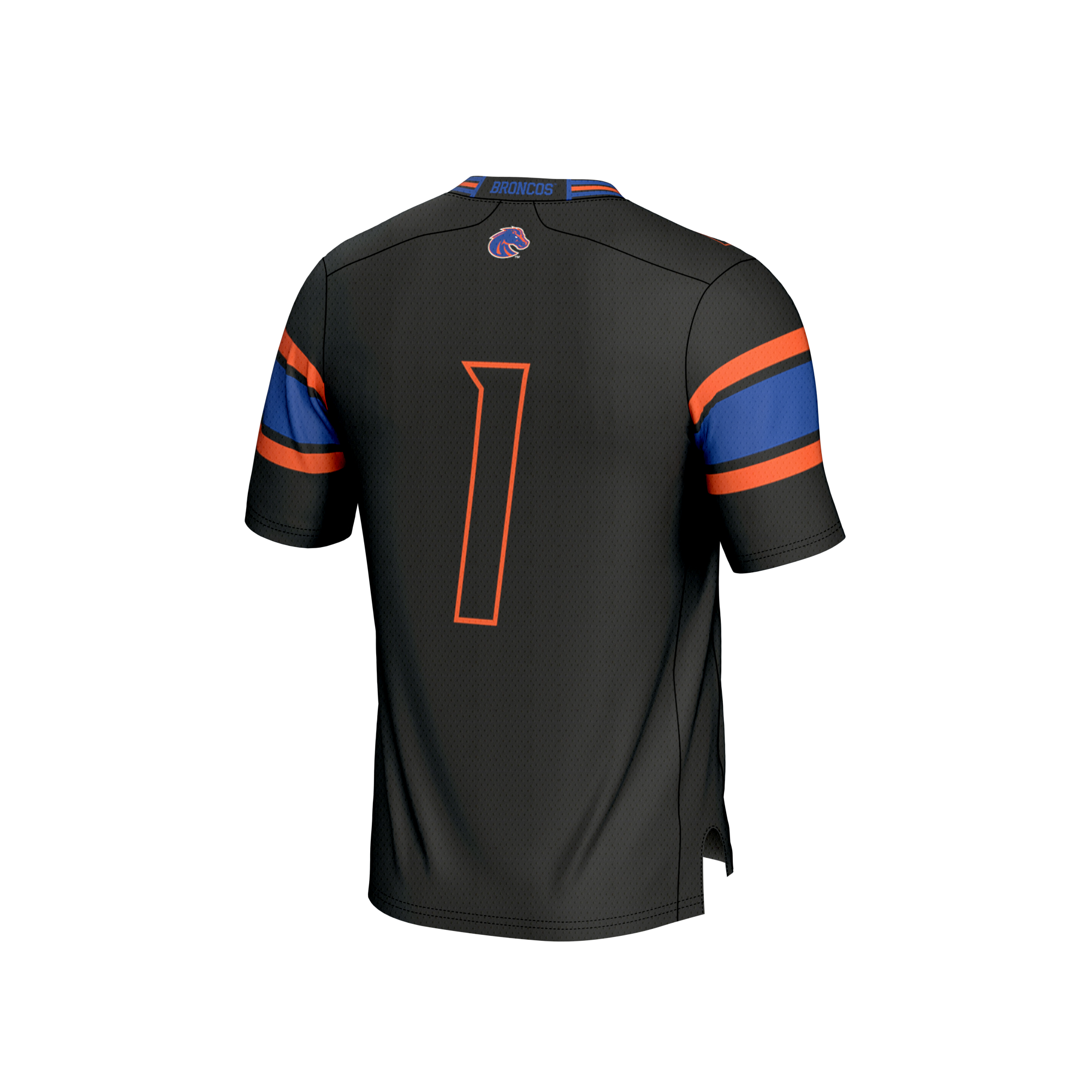 Boise State Broncos GameDay Greats Unisex Collegiate Football Lightweight Fashion Jersey - Black