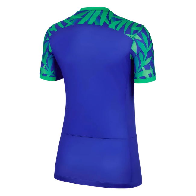 Official 2023-2024 Brazil Wwc Away Shirt (Ladies) Performance
