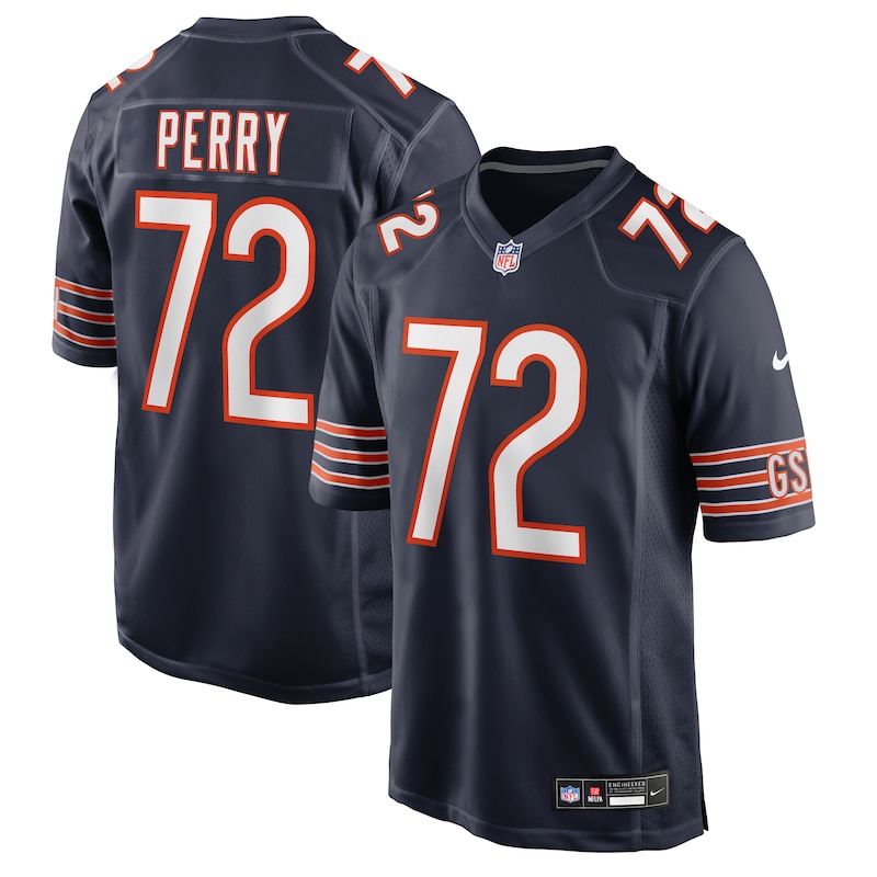 None William Perry Chicago Bears Historic Franchise Fan Apparel