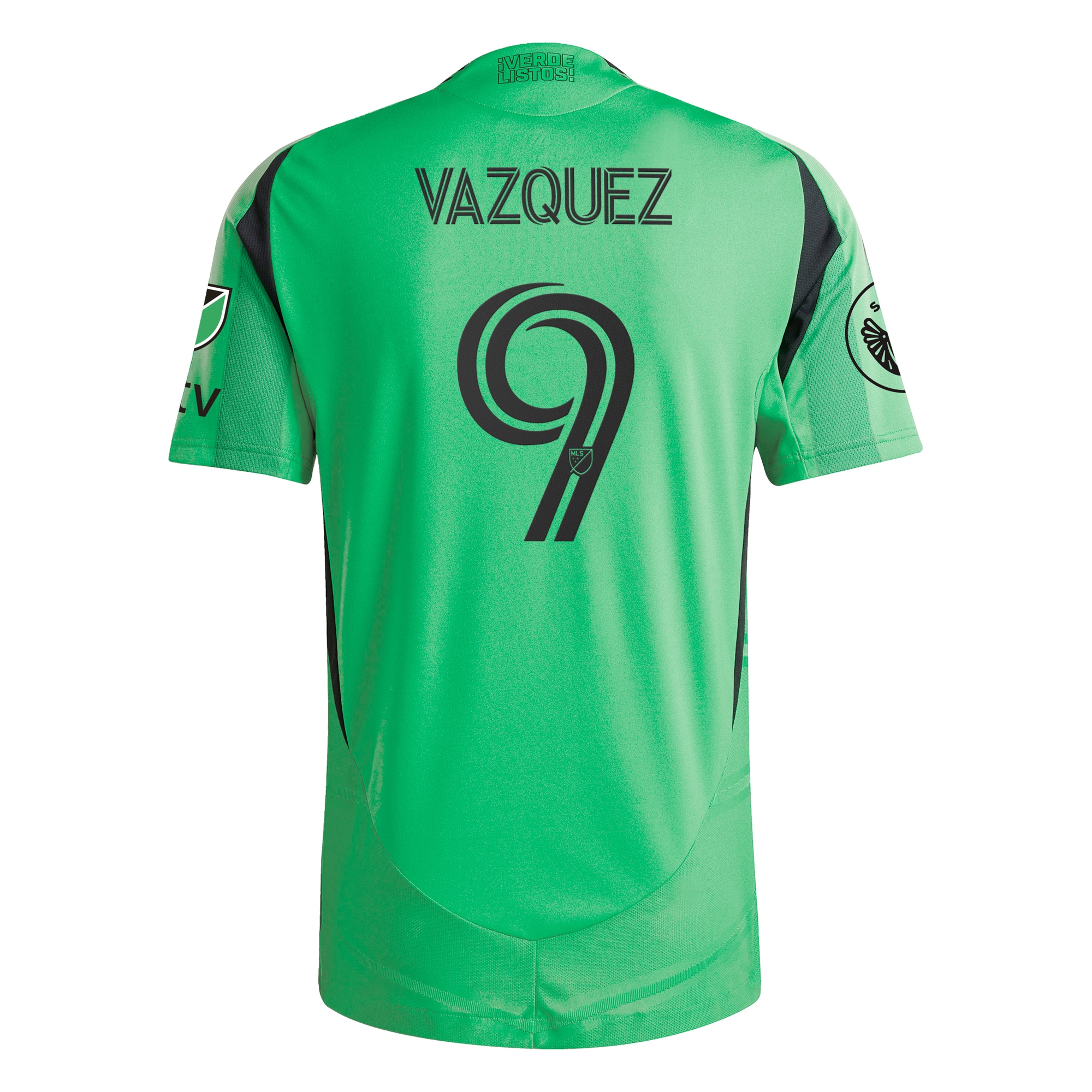 [SJH] Brandon Vazquez Austin FC 2025 The Heartbeat Kit Authentic Player Jersey - Green