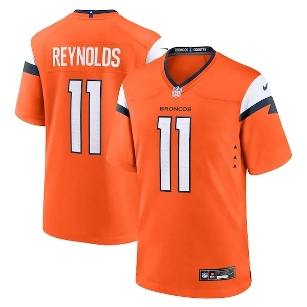 None Josh Reynolds Game Jersey - Orange | NFL Player Jersey | NFL Foot