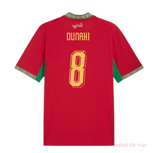 2026-2027 Morocco Home Shirt (Ounahi 8)