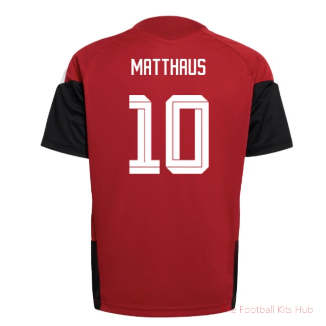 2026-2027 Germany Training Jersey (Red) - Kids (Matthaus 10)