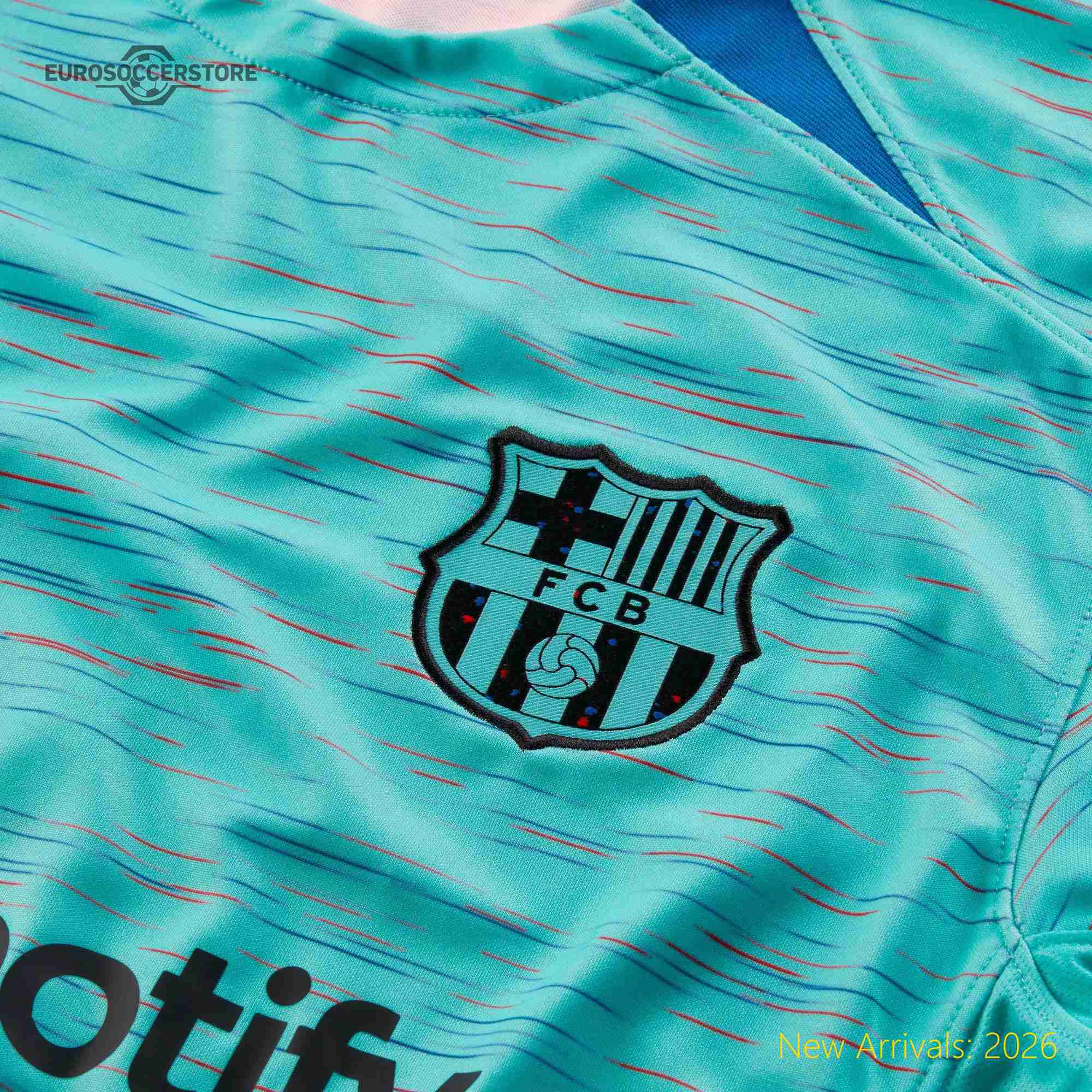 Officially Approved Men Bar Barcelona Third Third Official Jersey 2023