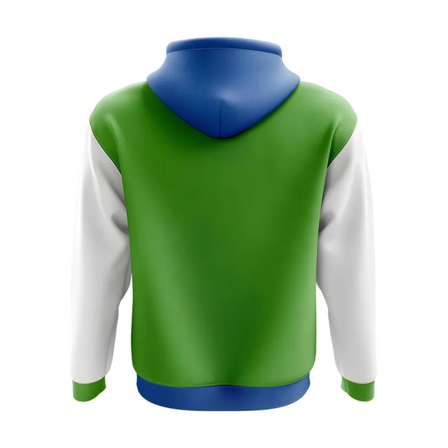 Elite Sierra Leone Concept Country Football Hoody (Green)