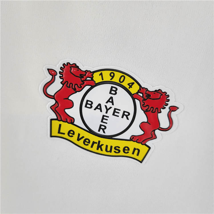 Bayer Leverkusen 2223 Away White Soccer Jersey Football Shirt -