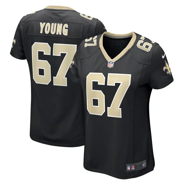 New Orleans Saints Game NFL Jersey - Black | High-Quality Football ...