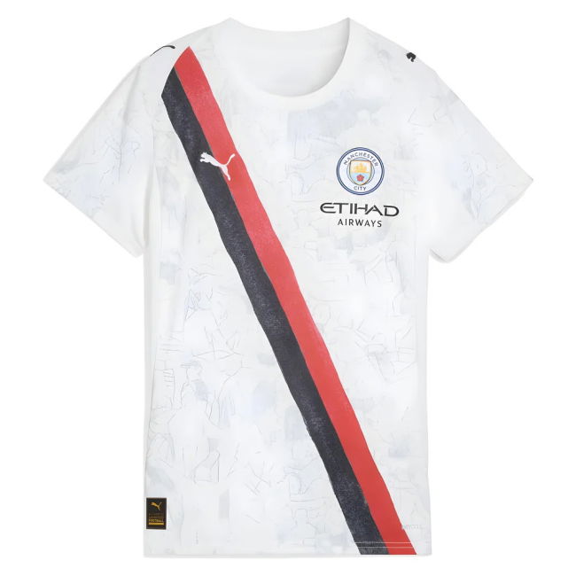 Man City Soccer Jerseys 2025-2026 Jersey - Womens