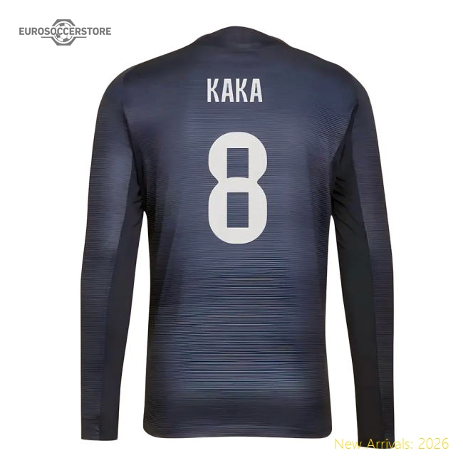 Top-grade 2025-2026 Real Madrid Authentic Long Sleeve Second Jersey