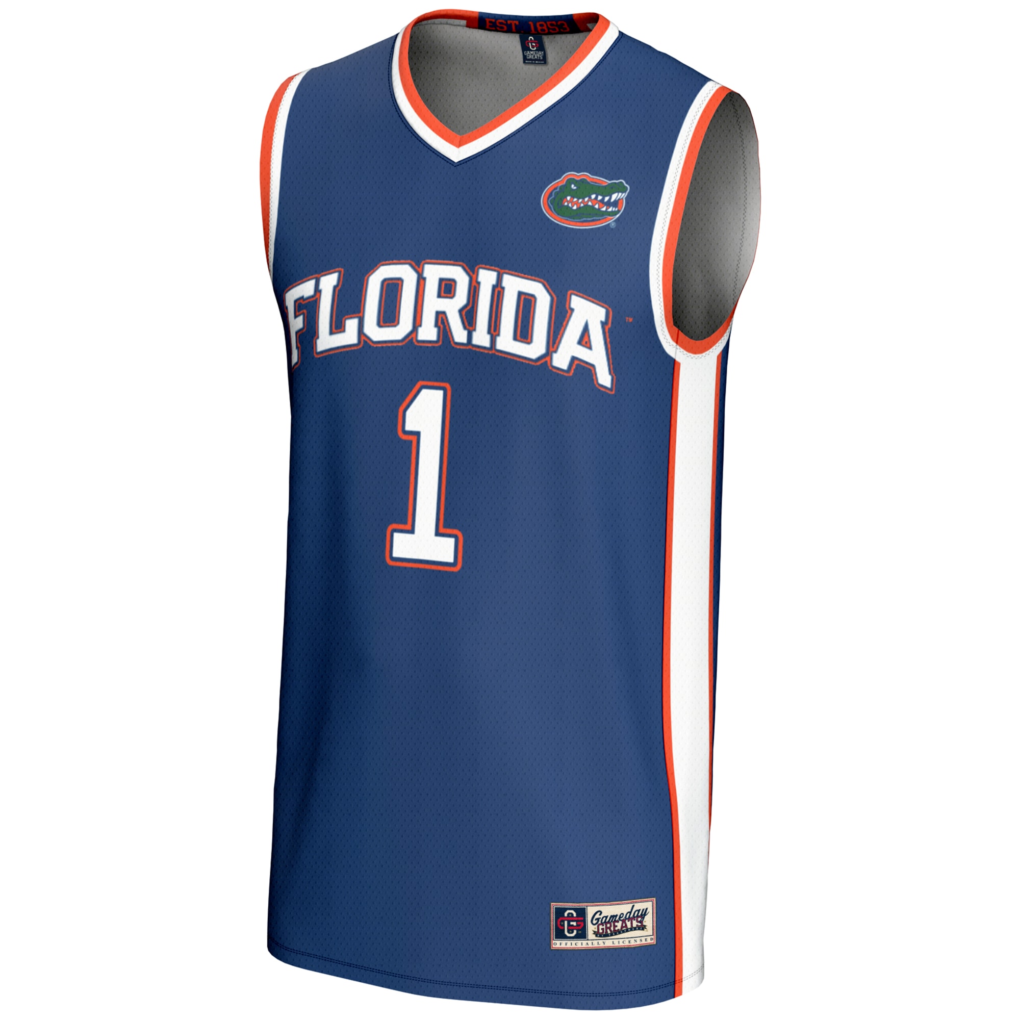 [DDG] Florida Gators GameDay Greats Unisex Lightweight Basketball Jersey - Royal