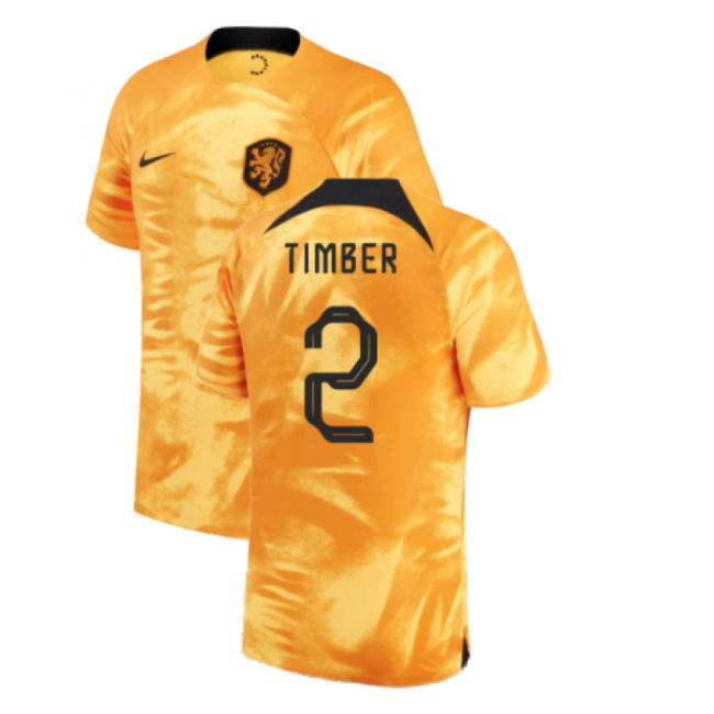 2022-2023 Holland Home Shirt (Timber 2) Netherlands Quality