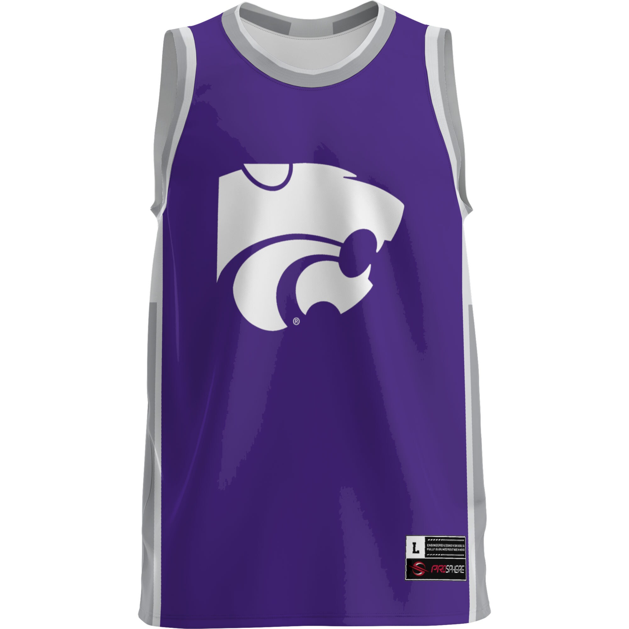 [DDG] Kansas State Wildcats GameDay Greats Lightweight Basketball Jersey - Purple