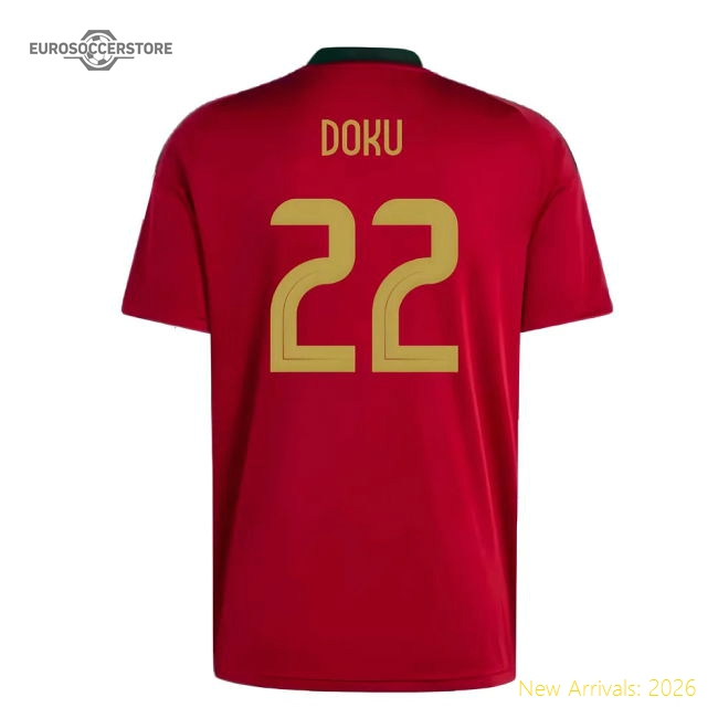 Belgium Home Fan Kit 2024-2025 Supporter Edition Jersey