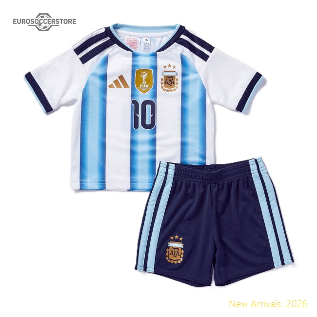 Top Argentina Lionel 20262027 Home Kit Sleek Classic Slim