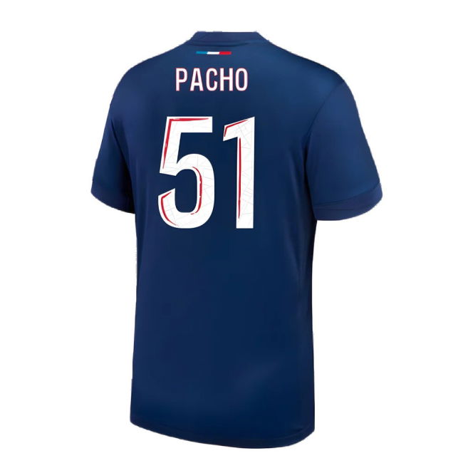 2024-2025 PSG Home Shirt Reinforced Seams Quick Dry Quick Dry
