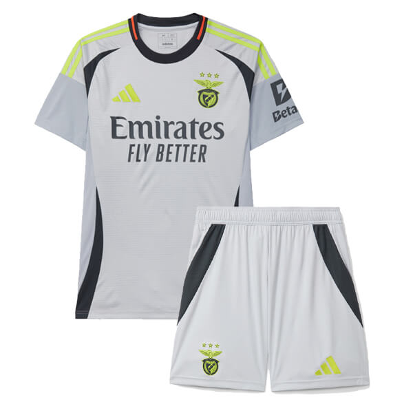 Comfort Fit Kids Benfica 2425 Third Football Kit ShirtShorts