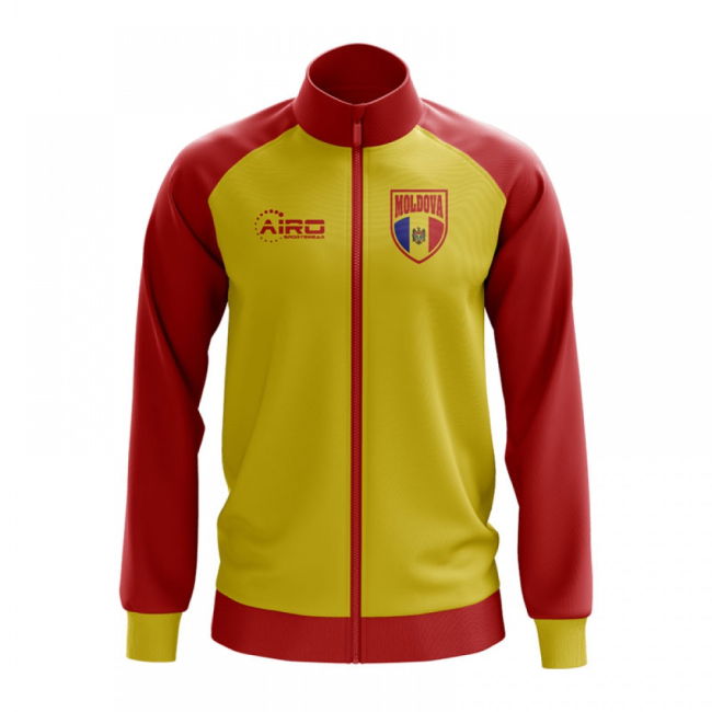 Moldova Concept Football Track Jacket (Yellow) Oranje Netherlands