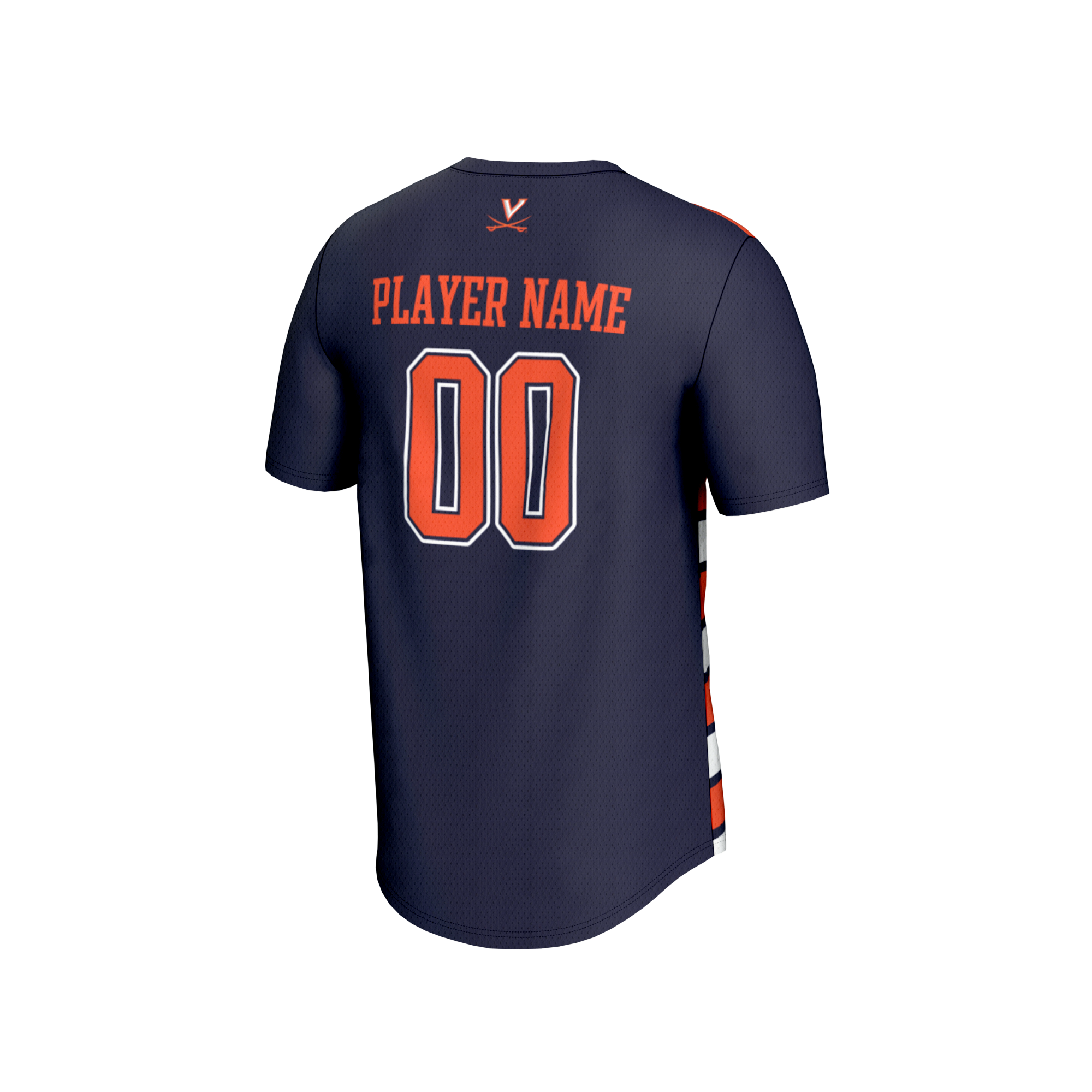[LK] Virginia Cavaliers GameDay Greats Youth Collegiate Men's Soccer NIL Pick-A-Player Fashion Jersey - Navy/Orange