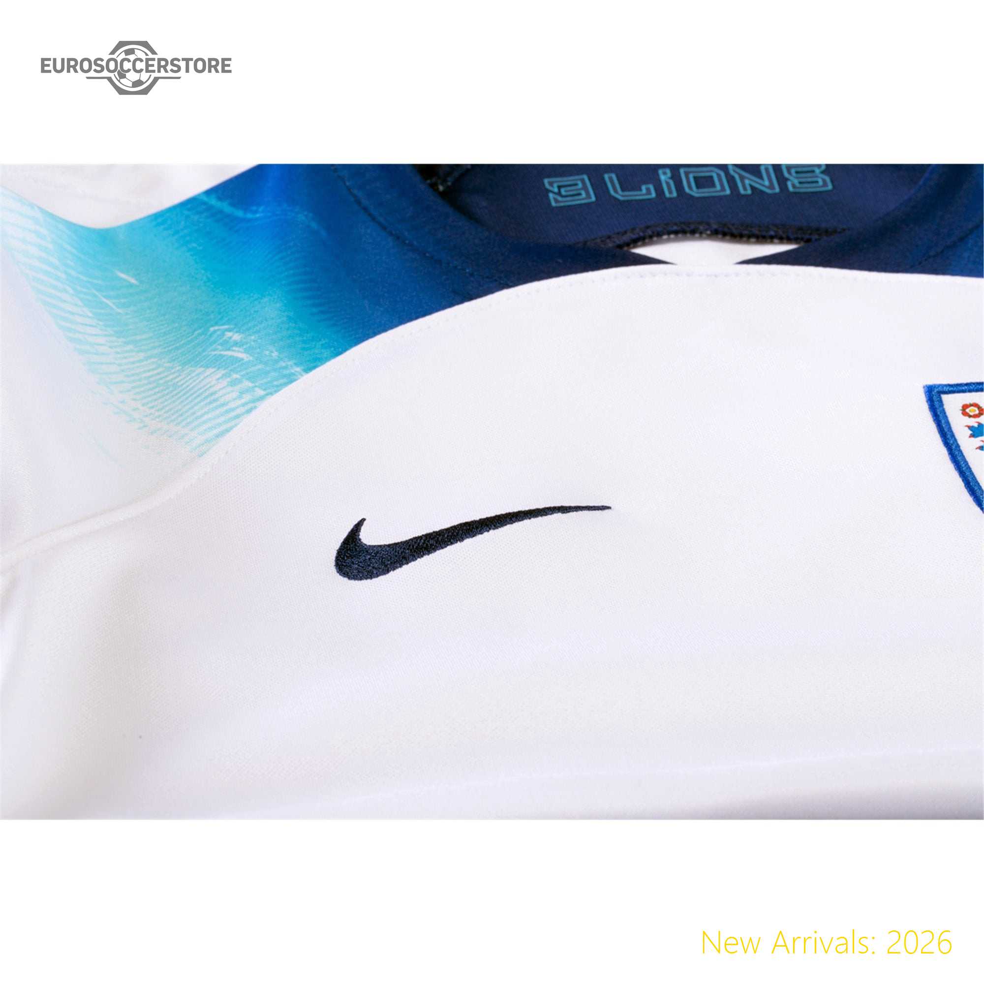 Authentic Replica Kids Eng England Home Premium Home Jersey 2022